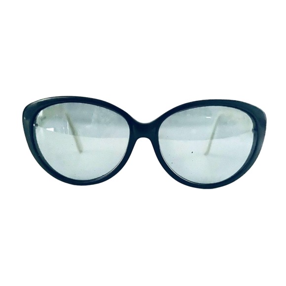 Kate Spade Black Oval Frame White Pearl Temples main image 6
